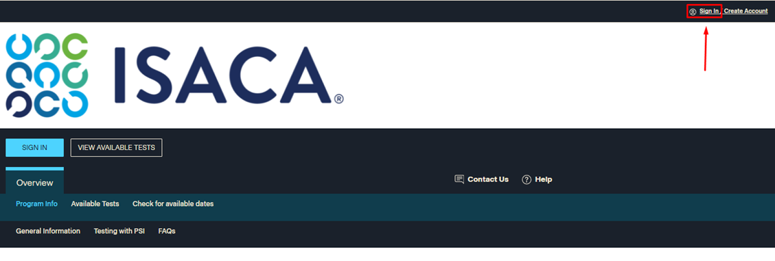 Exams: How do I access my exam when the ISACA site is under maintenance?